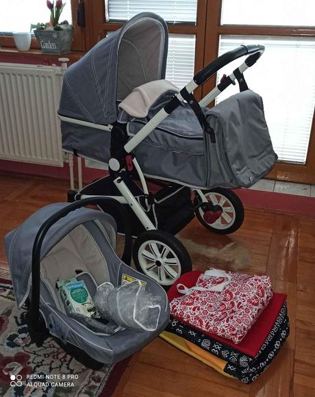 Caretero compass grey 2v1 + vajíčko, caretero,caretero compass