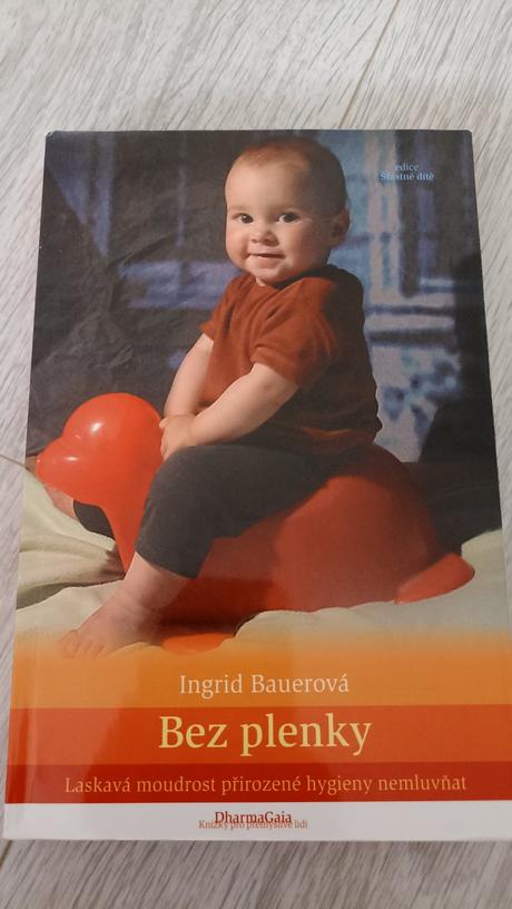 Nočník na bezplienkovu metodu, kniha- bez plenky, 