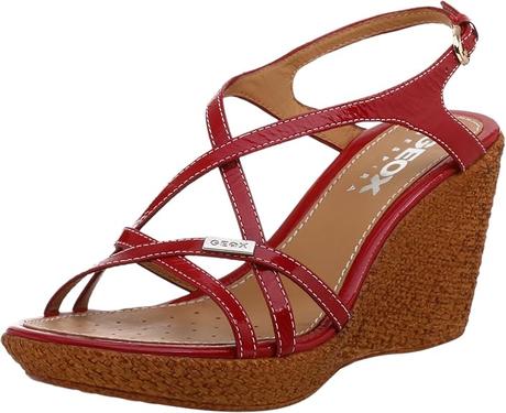 Geox, kožené sandále na platforme, veľ.40, geox,40