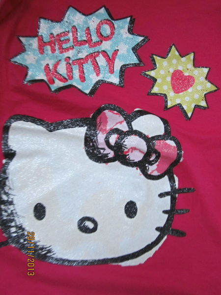 Tričko s trblietavou aplikáciou, h&m,128