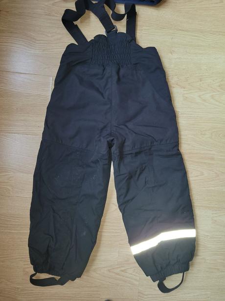 Oteplovačky, bunda a čiapka, h&m,116