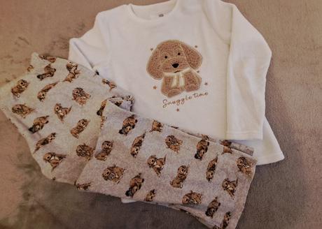 Tplé pyžamo 134-140, f&f,134
