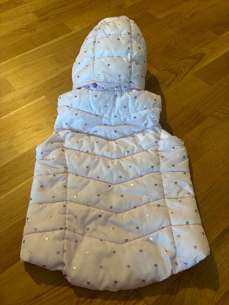 Dievcenska tepla vesta, h&m,116