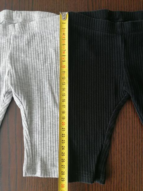 Vrubkovane legíny basic, h&m,68