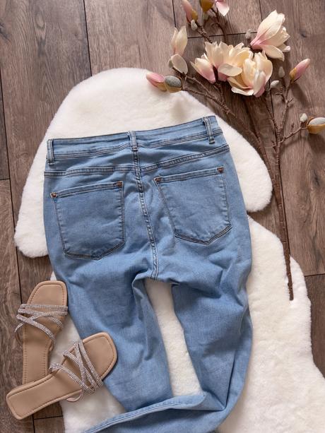 Bledomodré jeansy, reserved,s