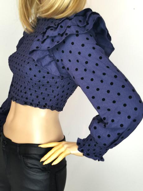 Zara - blúzka s volánmi, zara,xs