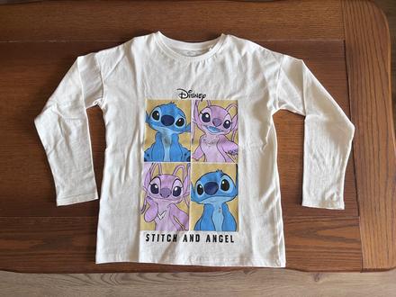Tričko lilo stitch a angel, disney,128