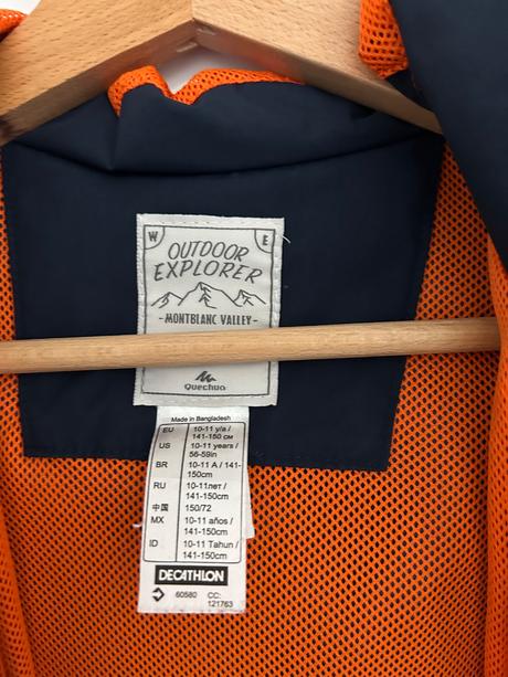 Jesenná tenká bunda, quechua,140