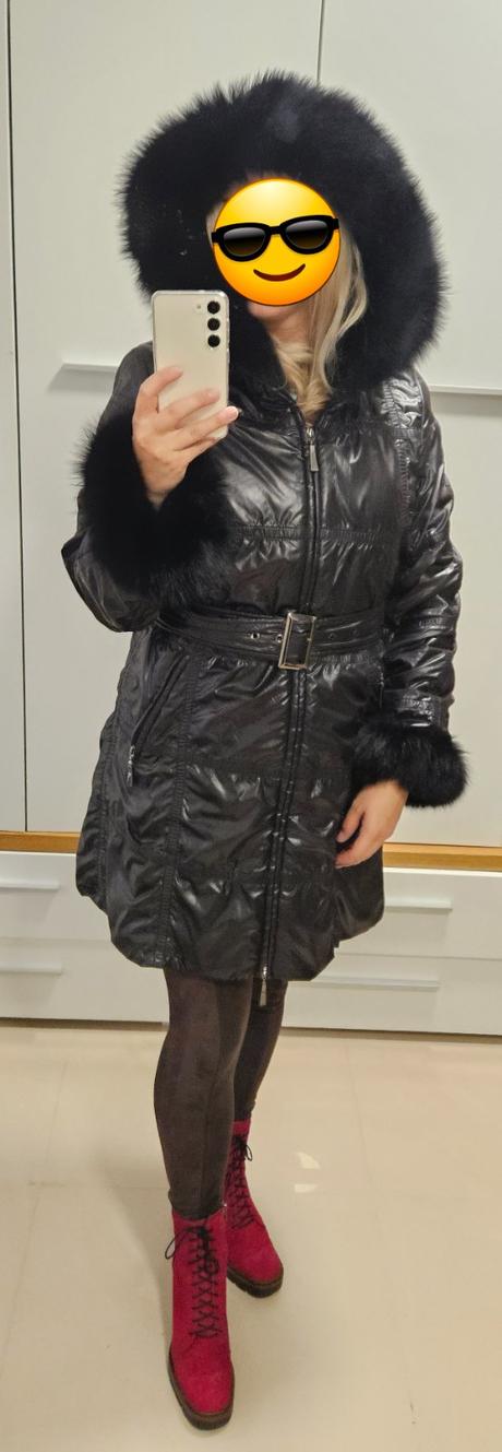 Ventrovka/bunda zn.kara vel.m/l, 38