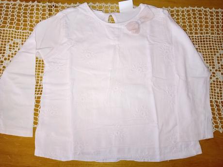Rozkošné tričko/blúzka  s mašličkou, zara,98