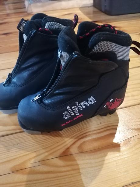 Topánky na bežky detské, alpina,28