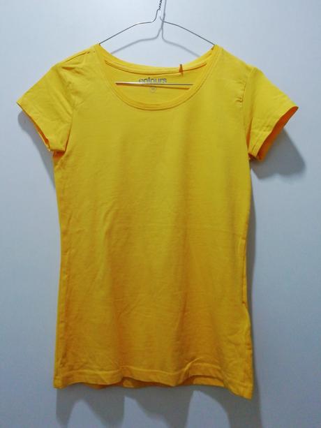 Žlté tričko, colours of the world,xs