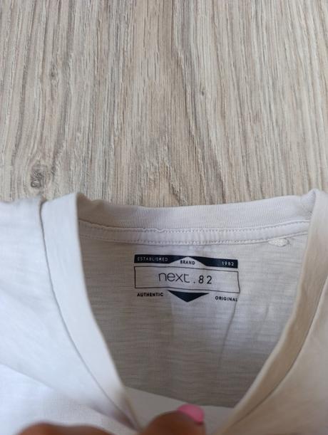 Chlapčenské biele tričko next, next,104