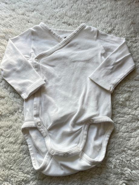 Bavlnene zavinovacie body 68 h&m, h&m,68