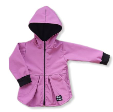 Softshellová bunda - kabátik ružová, 92 - 128