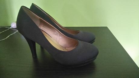 Dámske čierne topánky, 38