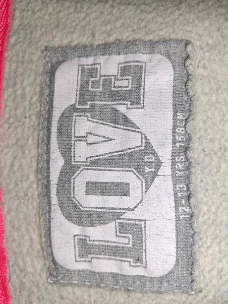 Dievčenská šedá mikina s kapucňou., 158