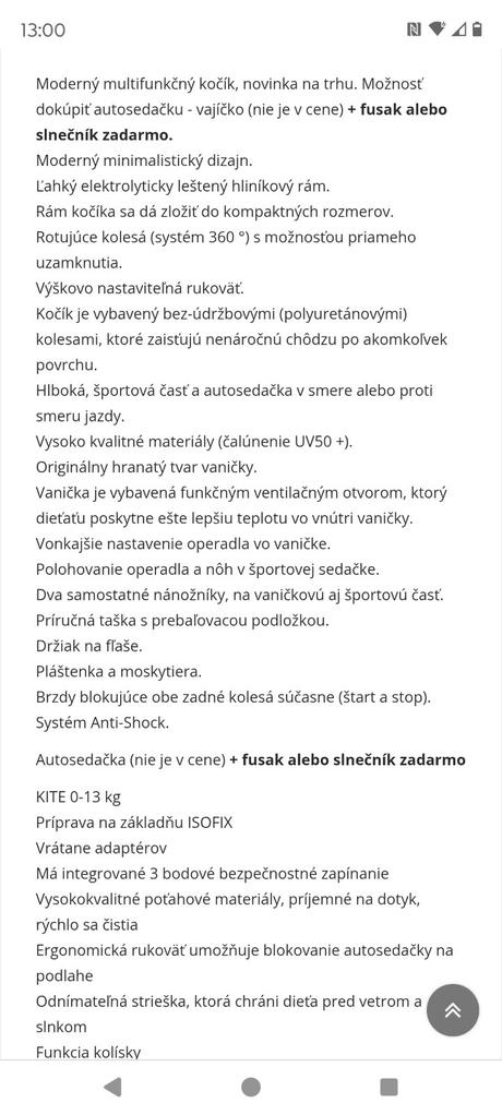 Kočík, baby merc,baby merc la noche