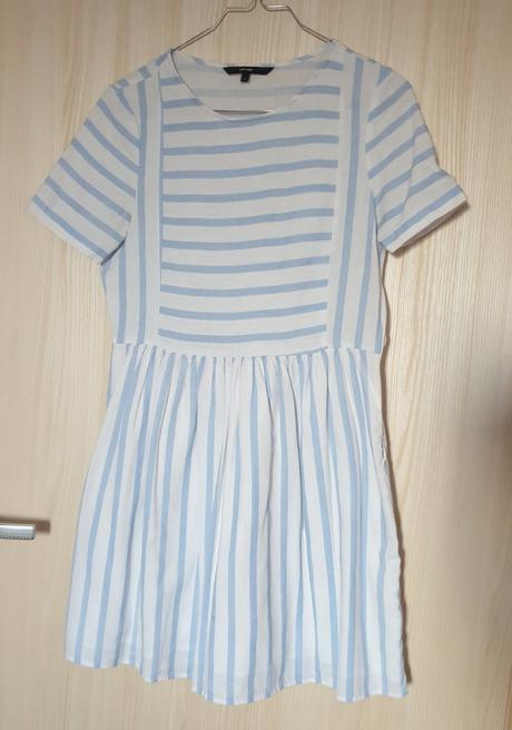 Šaty dámske bielomodré vero moda, vero moda,s