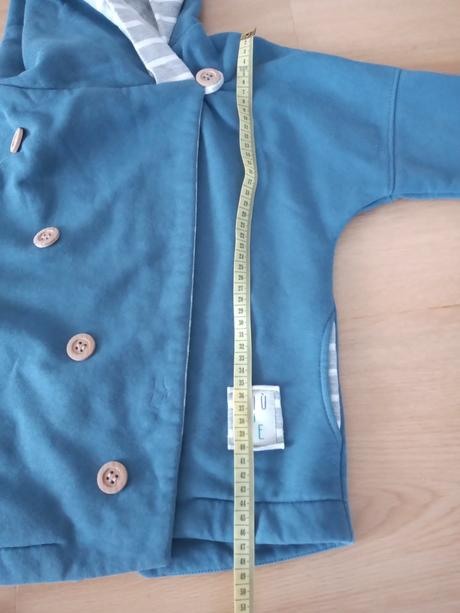 Prechodný mikinový kabátik piu di me, 110