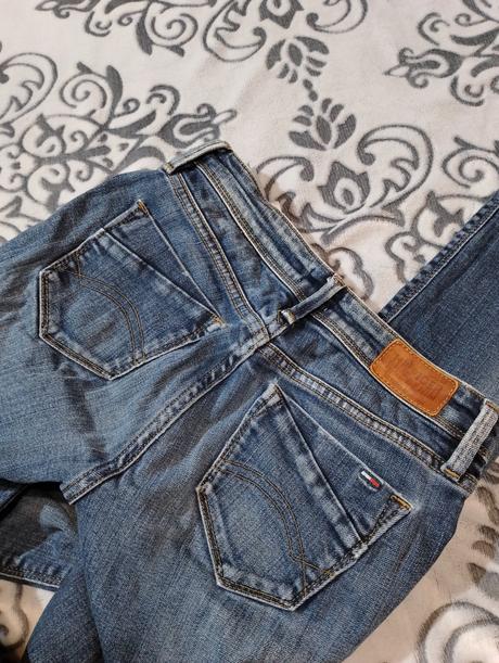 Hilfiger denim dámske pružné skinny rifle 26/34, tommy hilfiger,26