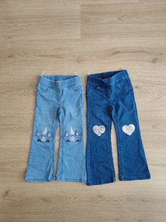 Zvonové džínsy, c&a,98