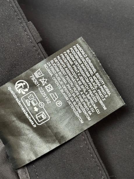 C&a kvalitne čierne nohavice, c&a,46