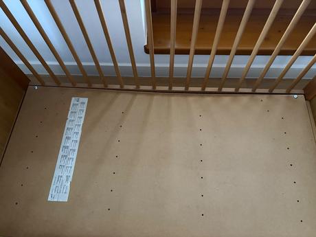 Detská postieľka z ikea s matracom, šírka (cm): 60,dĺžka (cm): 120