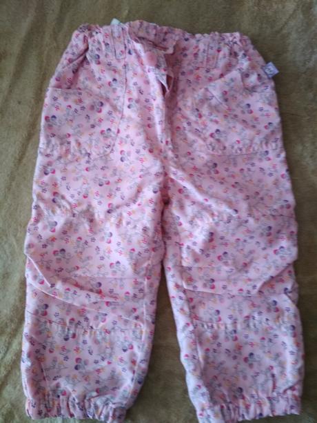 Zateplene nohavice, baby,80