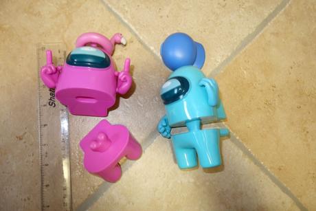 2x among us, pekný stav - 15cm, 