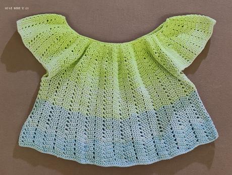 Letný crop top, 122