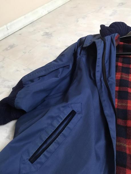 Športový podšitý kabát, l