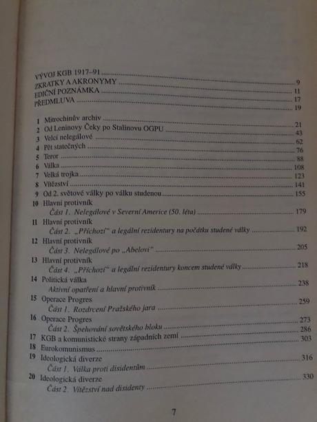 Kgb mitrochinův archív top stav,