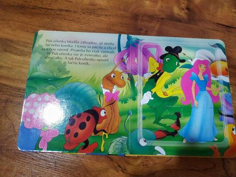 Palculienka kniha s puzzle, 