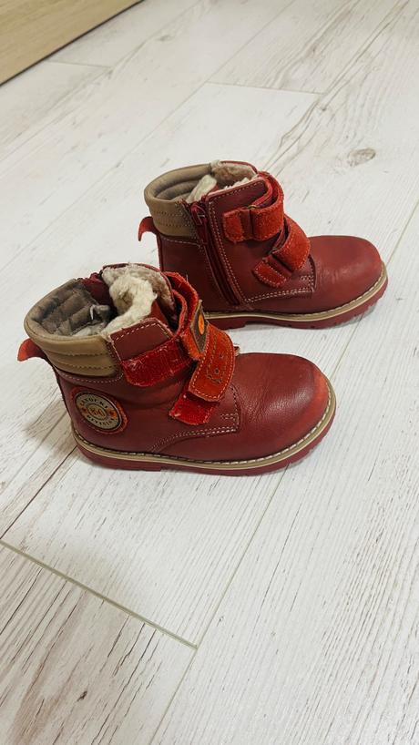 Kožené topánky na zimu lasocki 24, lasocki,24