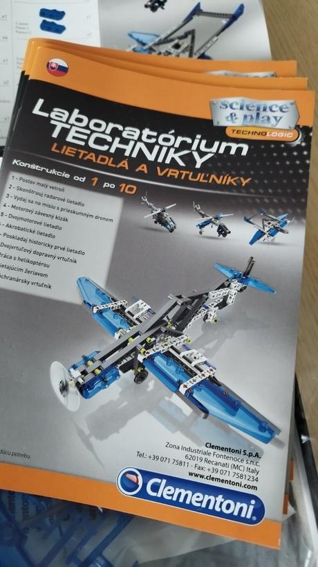 Mechanické laboratórium clementony, stavebnica,