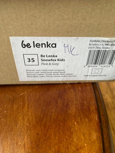 Be lenka  snehule snowfox kids ruzove 35, be lenka,35