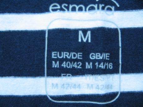 2x tielko esmara, veľkosť m, esmara,m