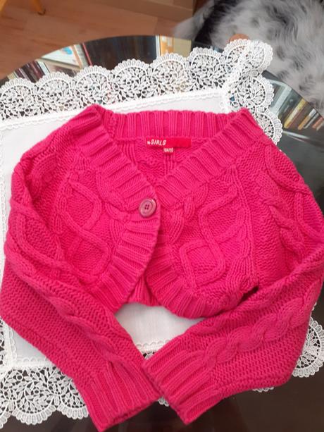 Ruzove jesenne bolerko pre 3r.dievcatko, 110