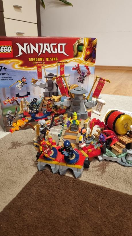 Lego ninjago 71818 turnajová bojová aréna,