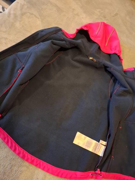 Bunda softshell rosa, lewro,128