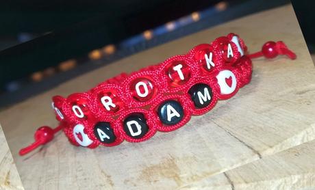 Naramky dvojradove s menom  ale aj s datumom, 