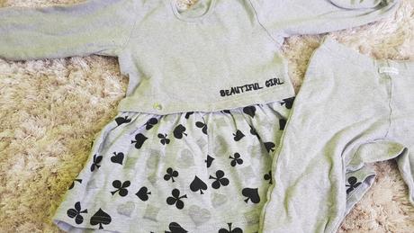 Súprava leginy a šatove tričko, richelieu,86