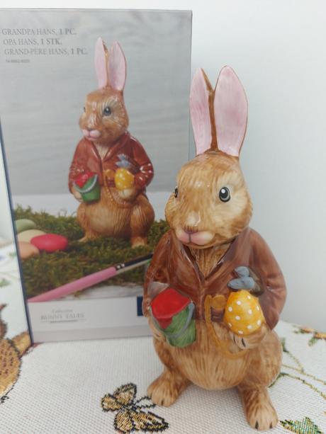 Zajačik dedko hans 15cm - villeroy boch, 