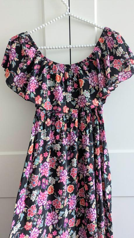 Kvietkované dlhé šaty calzedonia, calzedonia,s