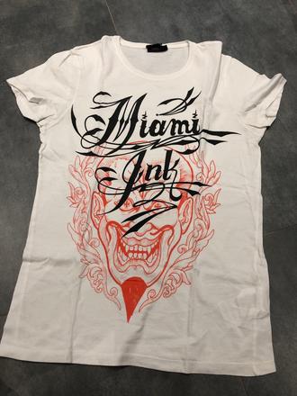 Tričko miami ink, fishbone,m