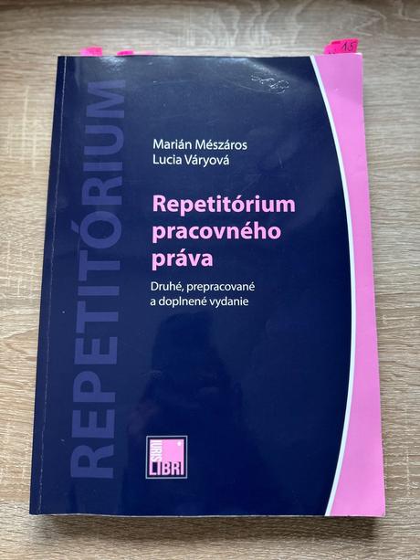 Repetitórium pracovného práva, 