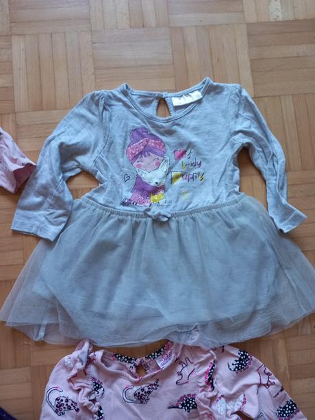 Šatičky z tričkoviny 74/80, 80