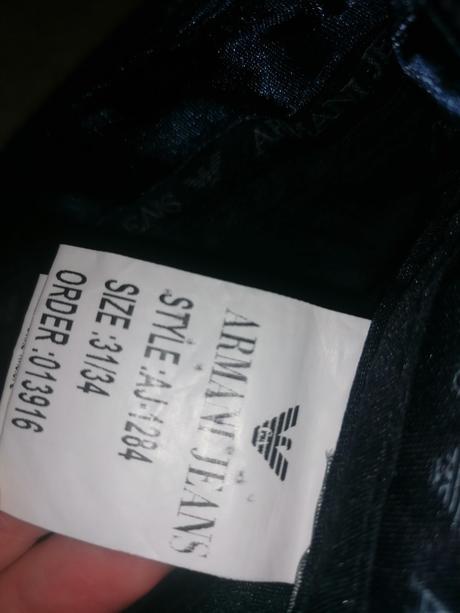 Nohavice armani veľ 31/34, armani,34