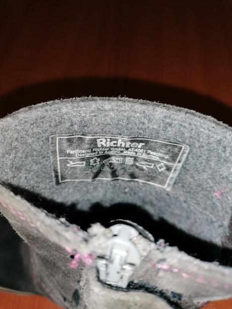 Predám cižmy z brusenej kože, richter,25